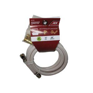 Ace Dishwasher Connector 72" x 3/8" Comp x 3/8" Comp 4061560